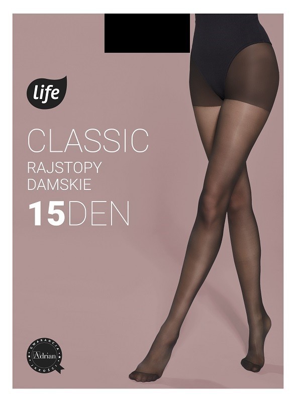 Life Rajstopy damskie 15 Den Nero