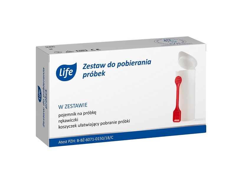 Life Set Prelievo Campioni contenitore per feci