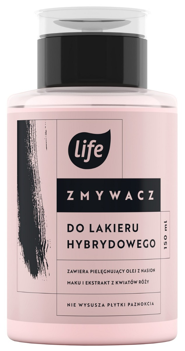 Life Zmywacz do Lakieru Hybrydowego