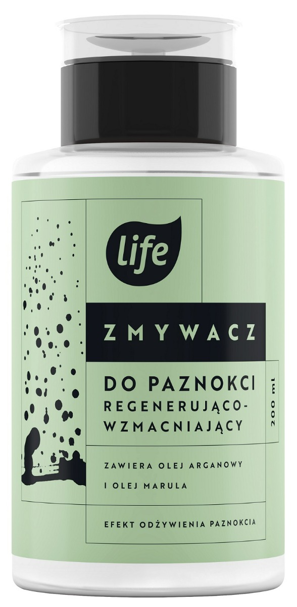 Life Zmywacz do paznokci Regenerująco-Wzmacniający
