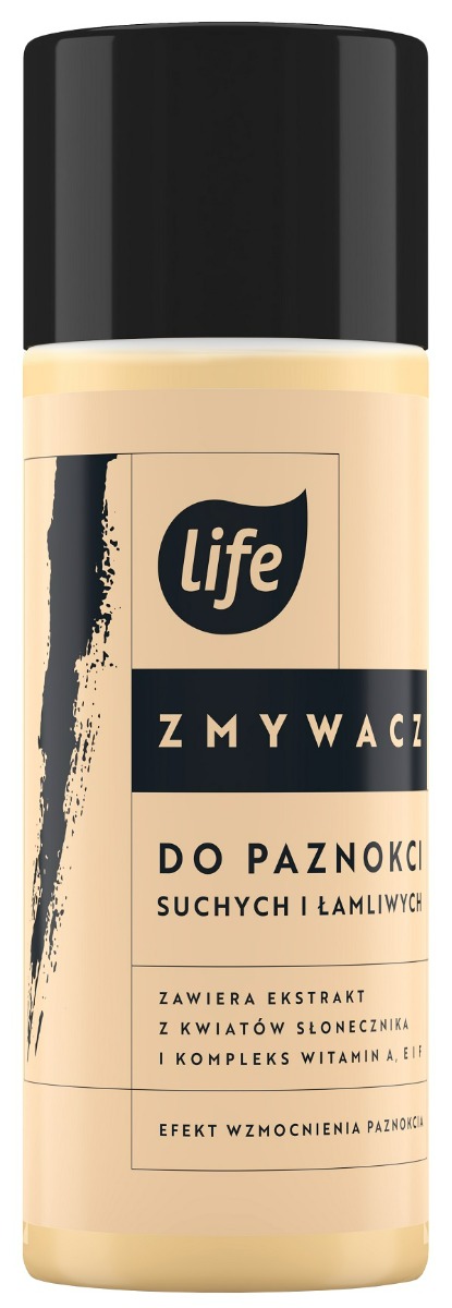 Life Zmywacz do paznokci suchych i łamliwych