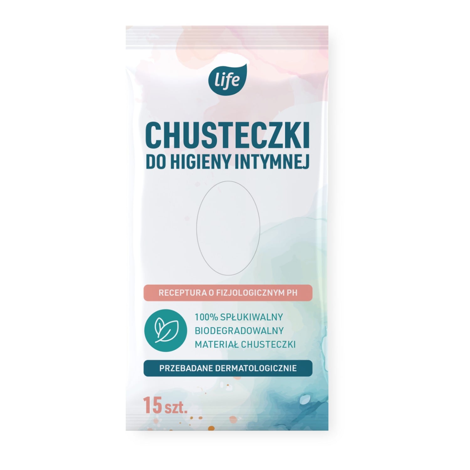 Life Chusteczki do higieny intymnej 15 szt.