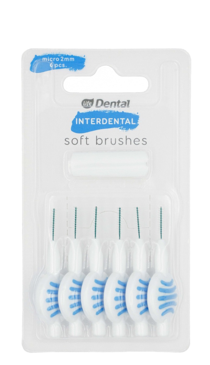 Life Dental Szczoteczki Międzyzębowe 2 Mm New