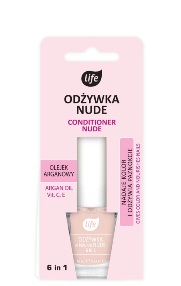 Life Nude Trattamento Unghie 6in1, nr 11 10 ml odżywka Life