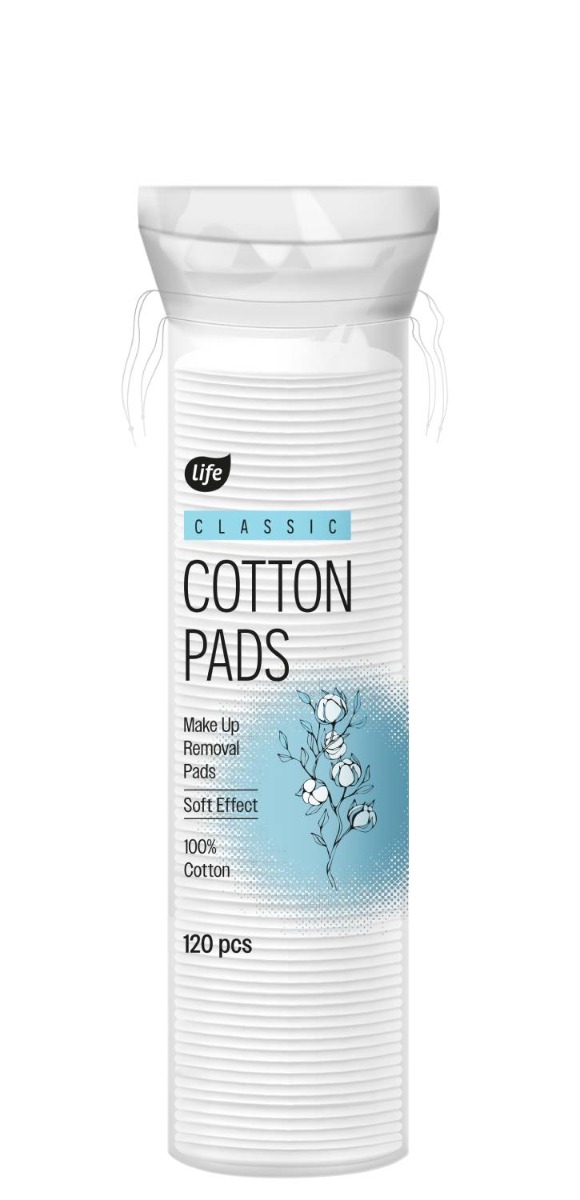 Life Dischetti di Cotone 120 pz