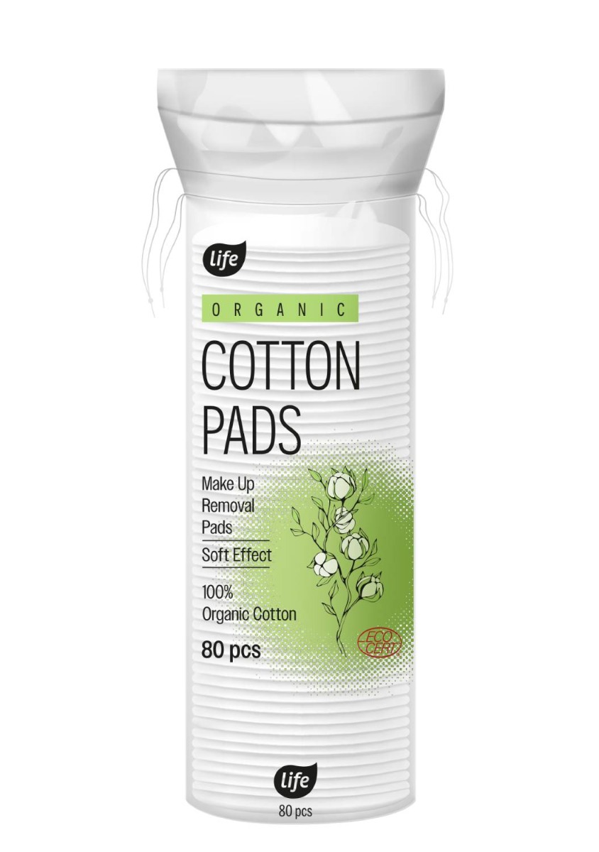 Life Silk Protein Dischetti di Cotone Rotondi 80 pz