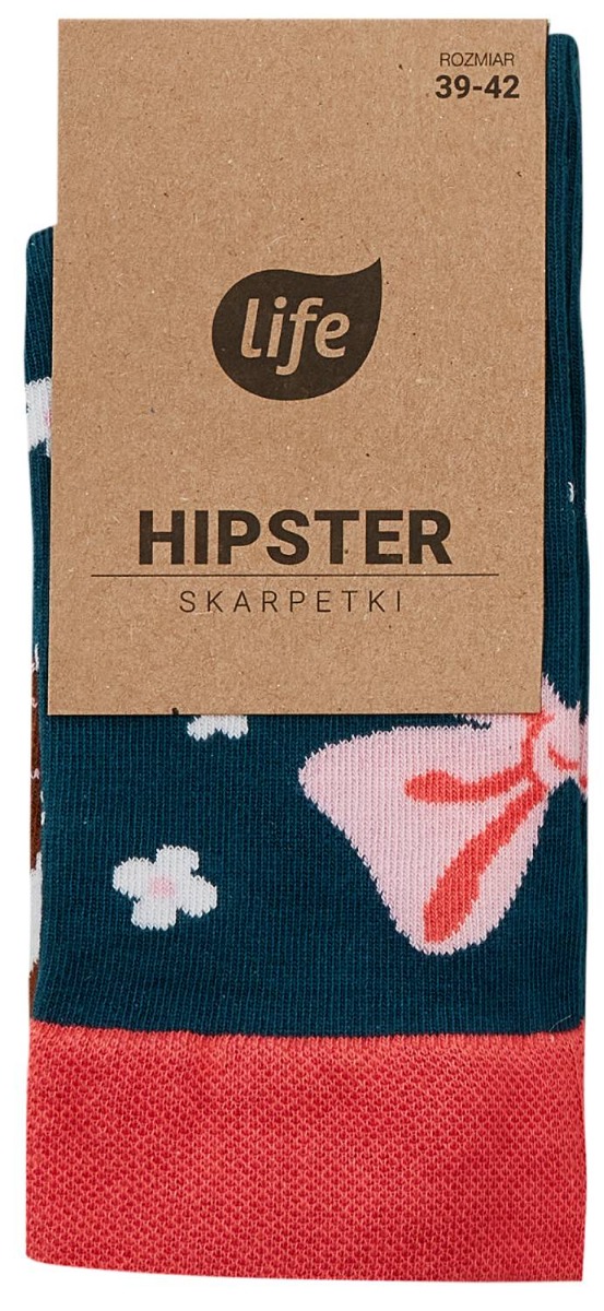Life Skarpetki Hipster wzór Sarenka -38 1 para