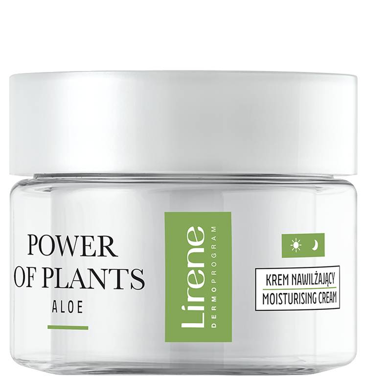 Lirene Power Of Plants Aloes Krem nawilżający 50 ml