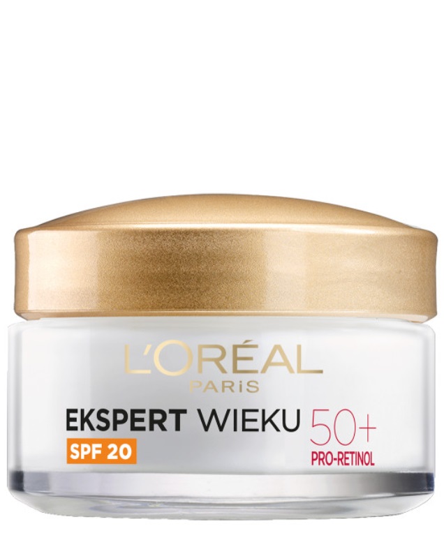 L'Oreal Ekspert Wieku przeciwzmarszczkowy krem ujędrniający 50+ SPF20  50 ml
