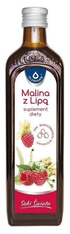 Malina z Lipą Sok 490 ml