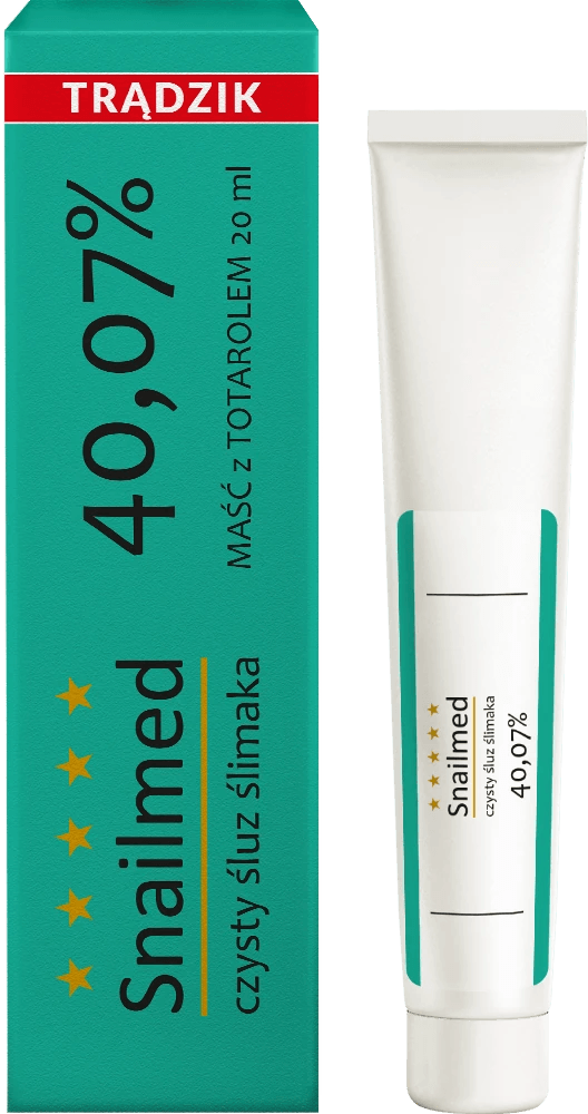 Snailmed Przeciwtrądzikowa maść ze śluzem ślimaka i totarolem, 20 ml 20 ml