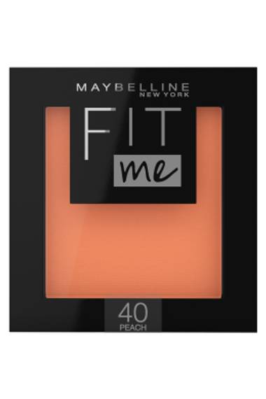 Maybelline Fit Me Róż do policzków 40 Peach Peach 5 g