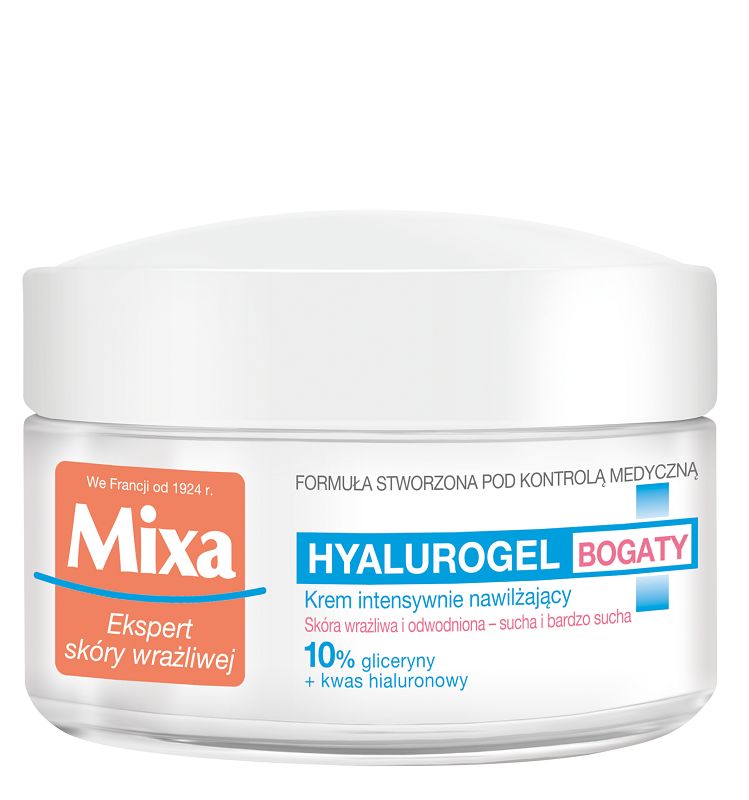 Mixa Hyalurogel Crema Ricca Idratante Intensiva 50 ml 50 ml