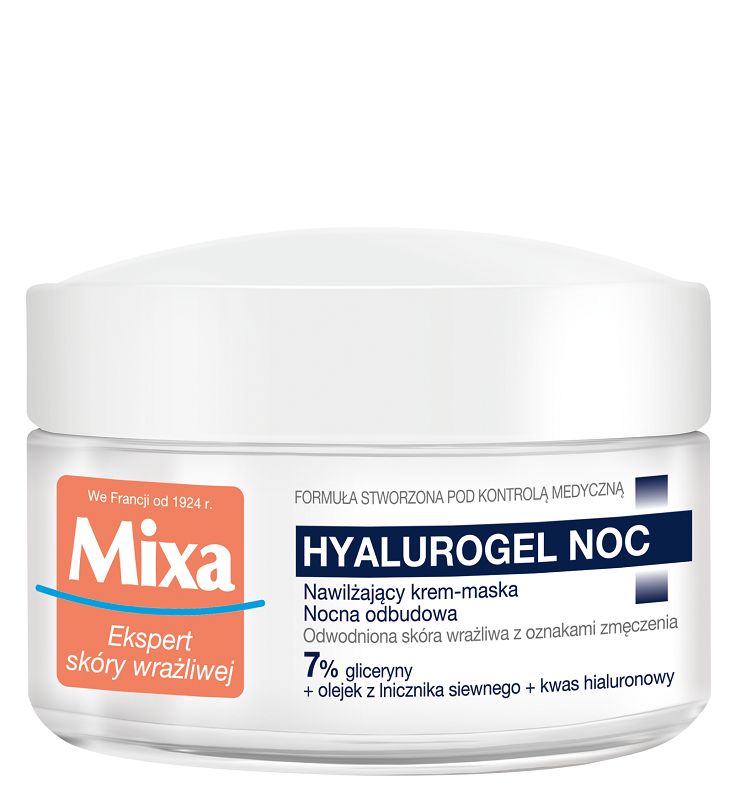 Mixa Hyalurogel Crema-Maschera Notte 50 ml 50 ml