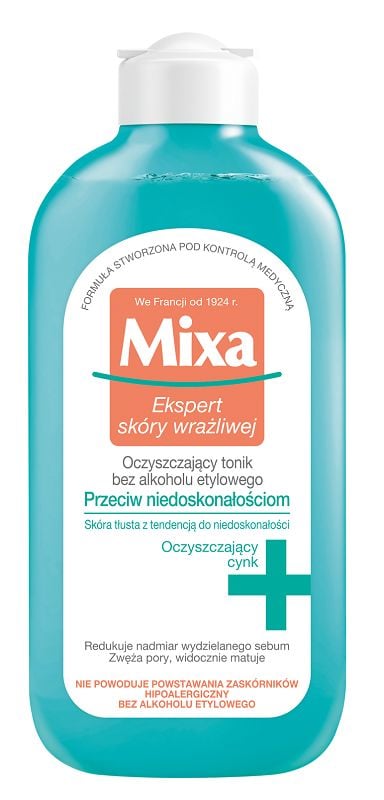 Mixa Tonik oczyszczający bez alkoholu