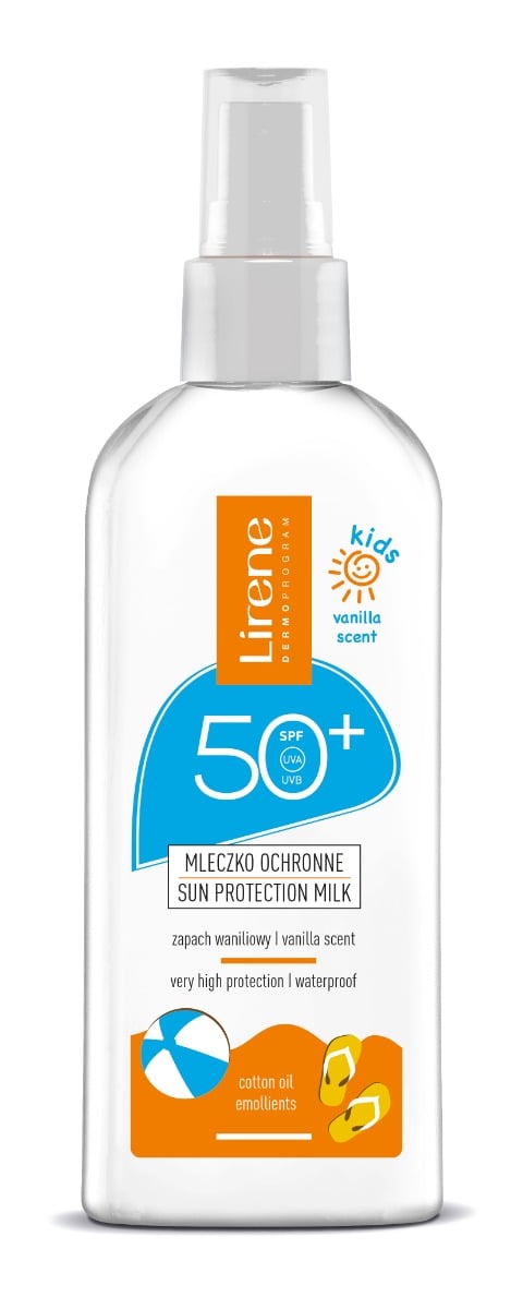 Lirene Sun Kids SPF50 - Mleczko z wanilią SPF 50 150 ml