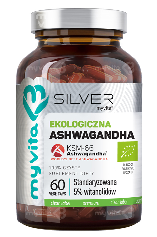 Ashwagandha Bio 200 mg, 60 kaps.