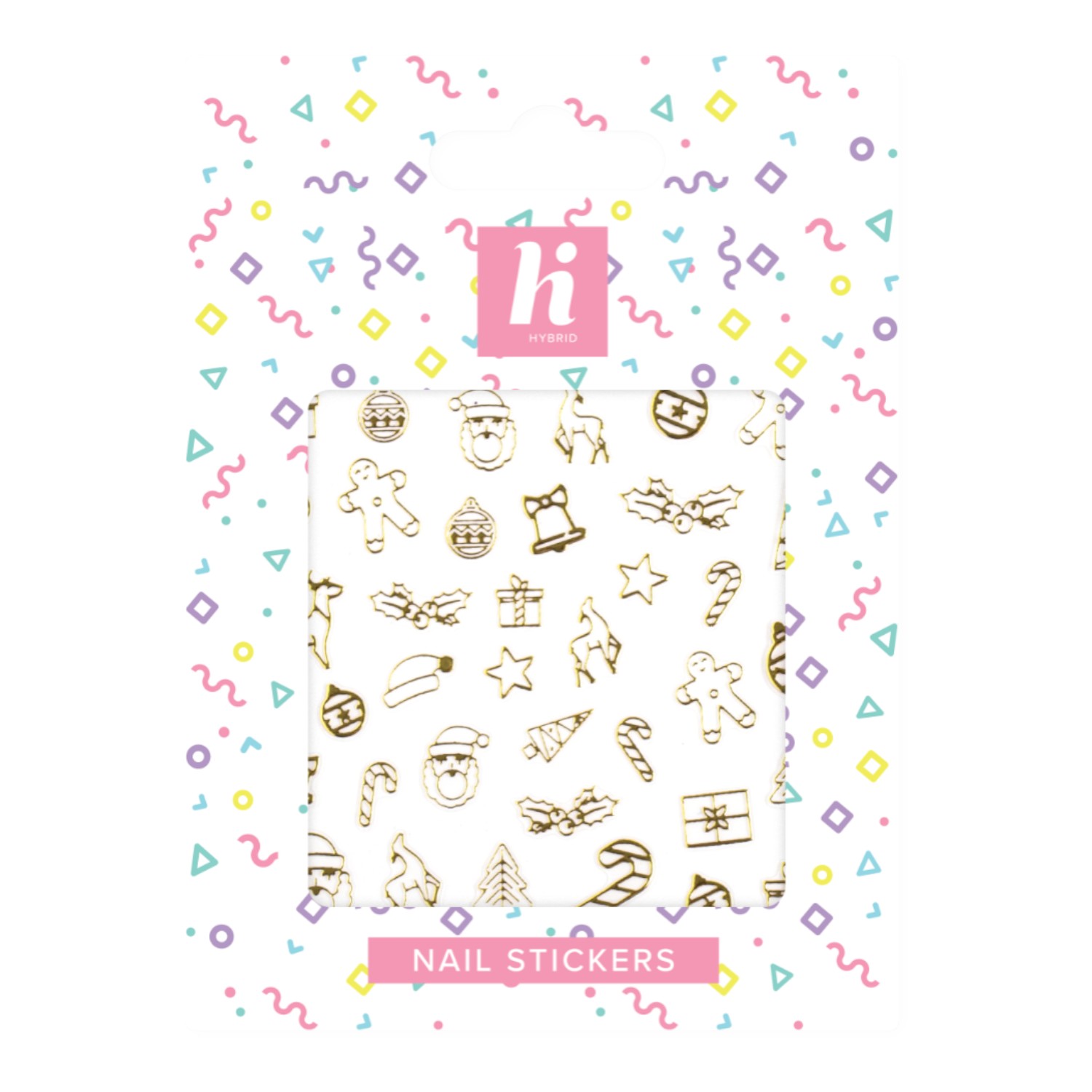 Hi Hybrid Naklejki na paznokcie Xmas 06 1szt