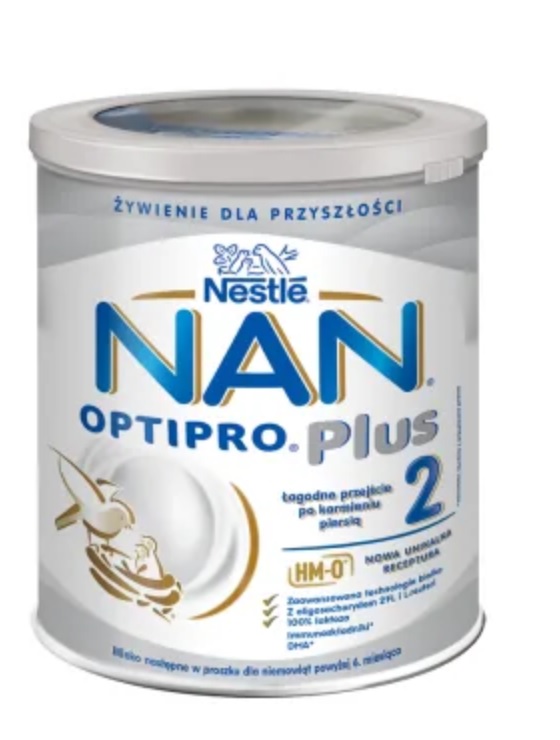 Nestle NAN Optipro Plus Mleko następne po 6m-cu 800g  800 g