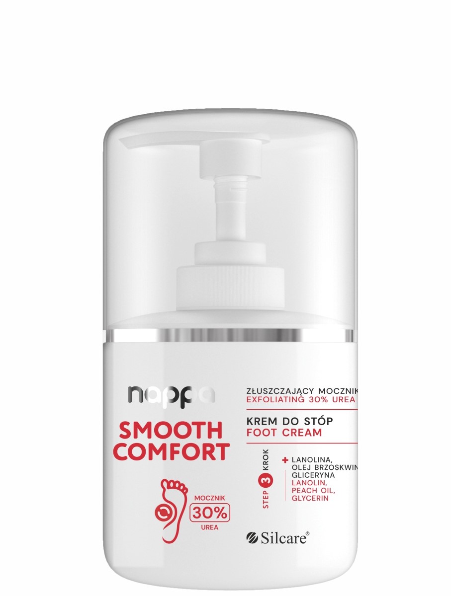 Nappa Smoothcomfort Krem do stóp Złuszczający z Mocznikeim 30% 250 ml