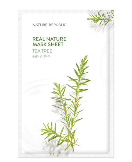 Nature Republic Real Nature Tea Tree Mask Sheet 23ml