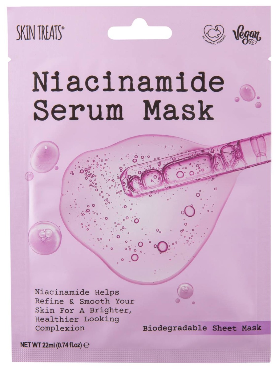 Skin Treats Maska w płachcie z serum z niacynamidem 22 ml