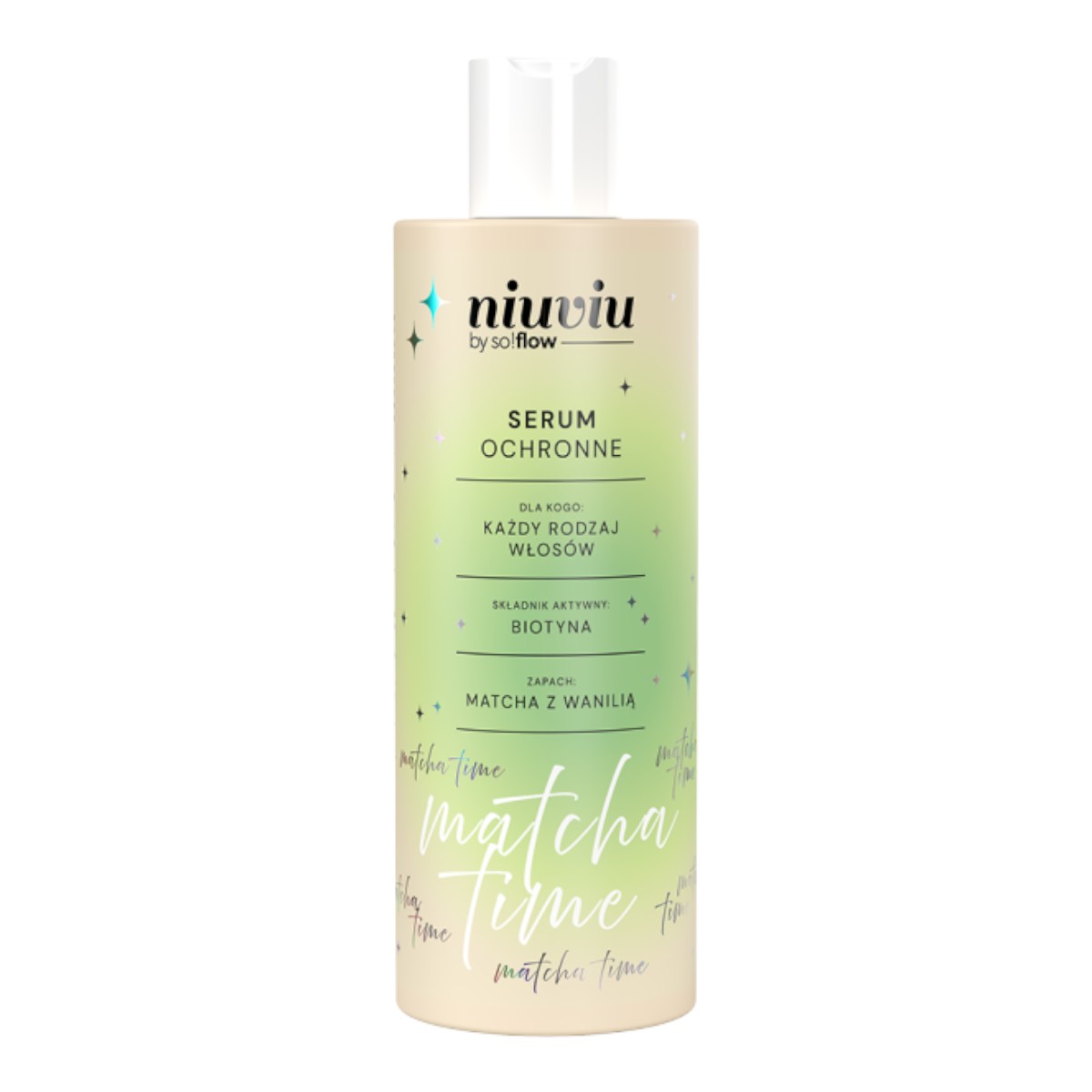 Niuviu Matcha Time Ochronne serum do włosów