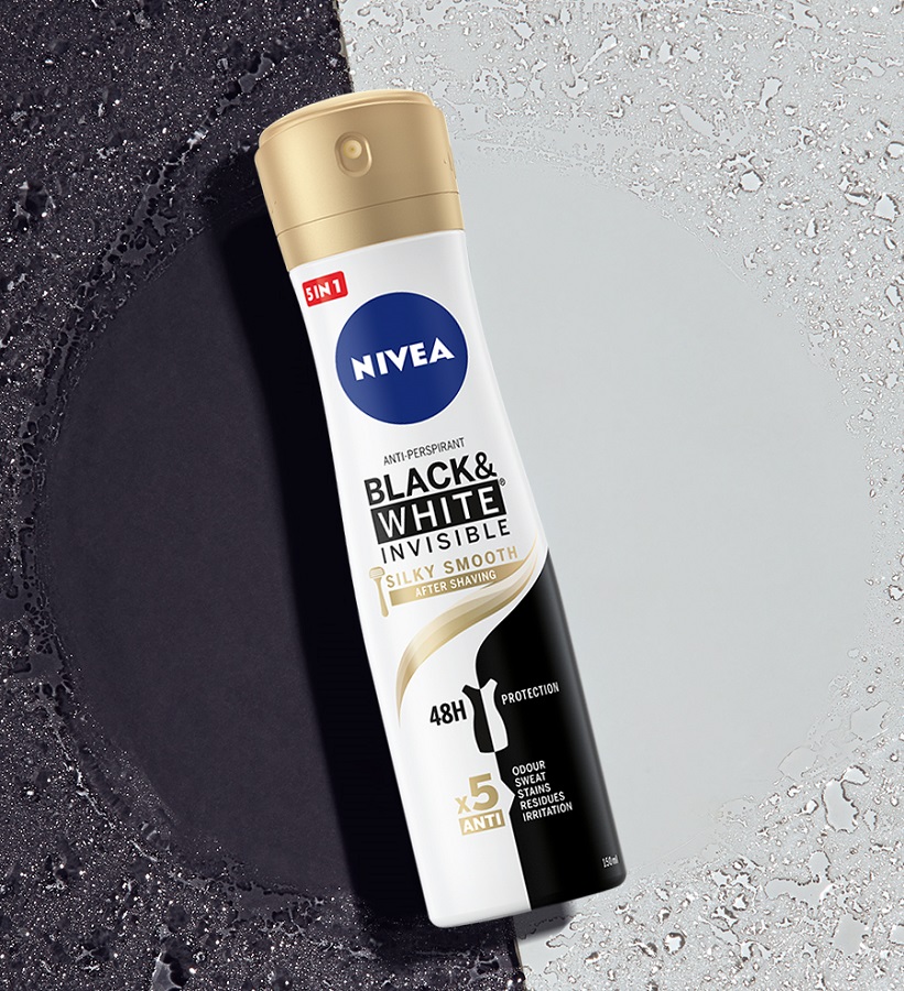 Nivea Deo Spray Black&White Silky Smooth
