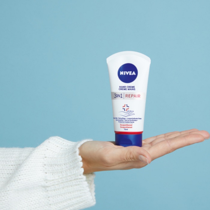 Nivea Hand Regenerujący Krem do rąk 3w1 Repair Care