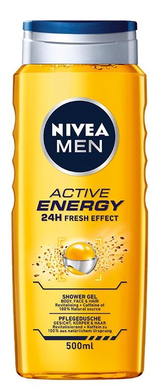 Nivea Żel pod prysznic Active Energy 500 ml