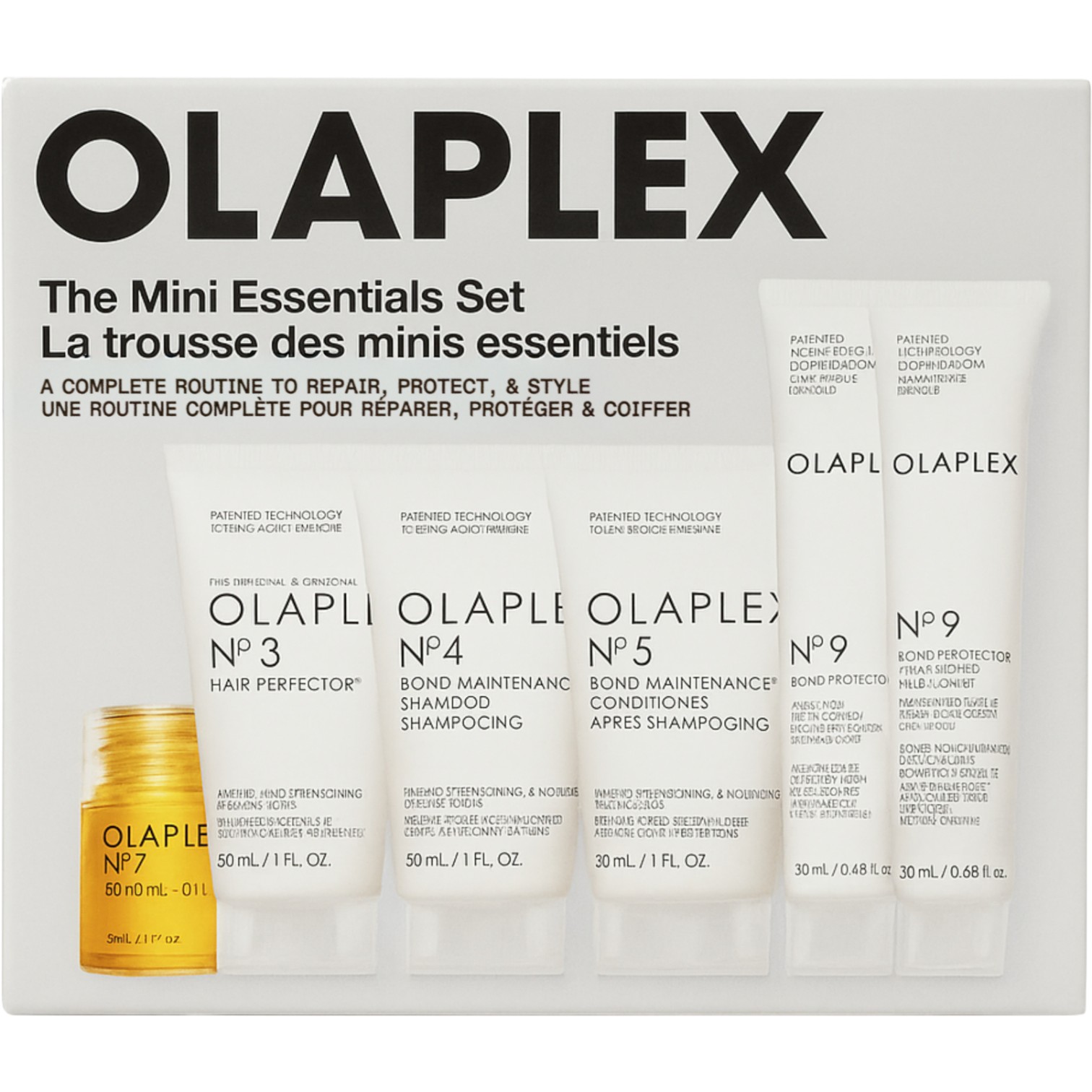 Olaplex Zestaw The Essentiels Mini Kits: No.3 + No.4 + No.5 + No.6+ No.7 + No.9 
