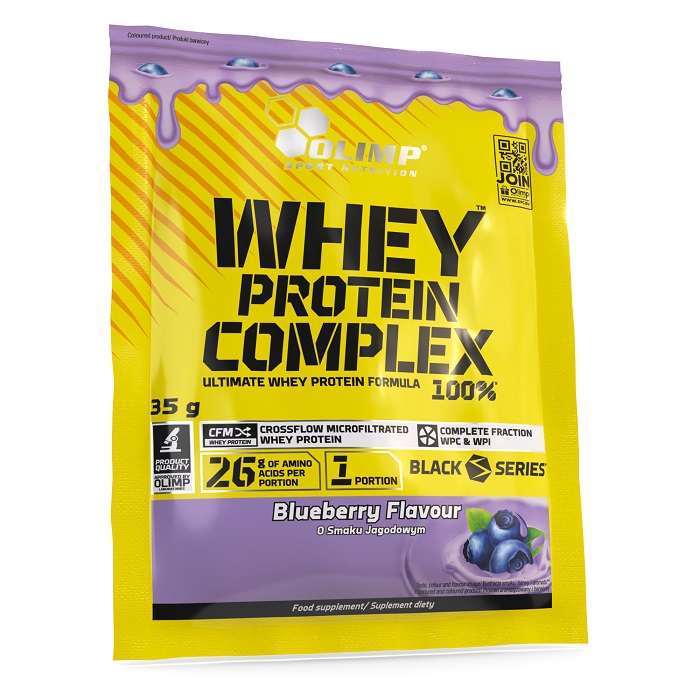 Olimp Whey Protein Complex proszek smak jagodowy