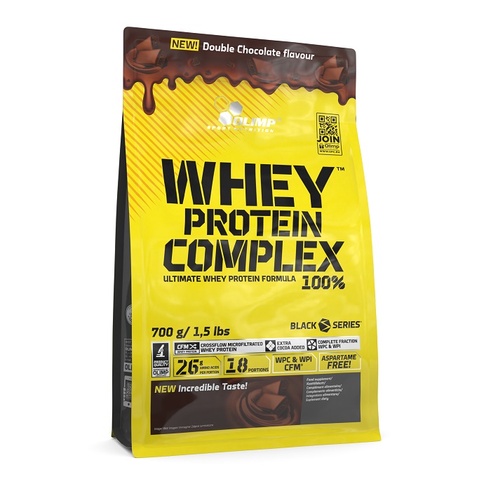 Olimp Whey Protein Complex 100% Double chocolate Proszek, 700 g