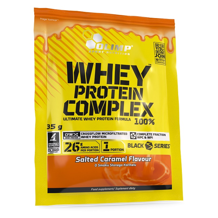 Olimp Whey Protein Complex 100% smak solony karmel proszek, 35 g