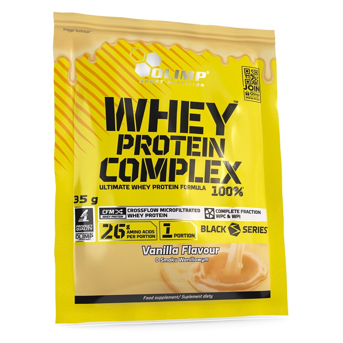 Olimp Whey Protein Complex 100% proszek smak waniliowy, 35 g