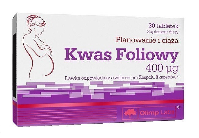 Olimp Kwas Foliowy 400 µg, Tabletki