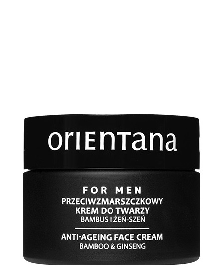 Orientana For Men przeciwzmarszczkowy krem dla Mężczyzn Bambus i Żeń-Szeń 50 ml