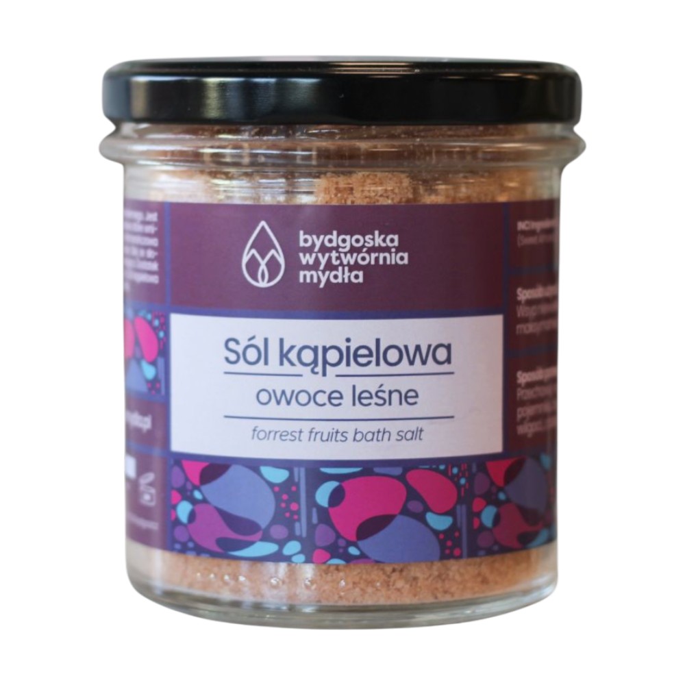 Bydgoska Wytwórnia Mydła Sól kąpielowa, Owoce Leśne