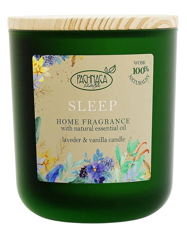 Pachnąca Szafa Sleep Lavender & Vanilla - Candela Profumata (100% Cera di Soia) 165 g 165 g