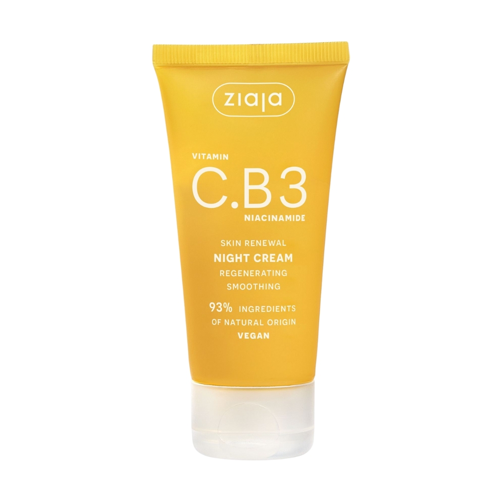 Ziaja Vitamina C.b3 Niacinamide Crema-Maschera Notte Per Il Viso 50 Ml