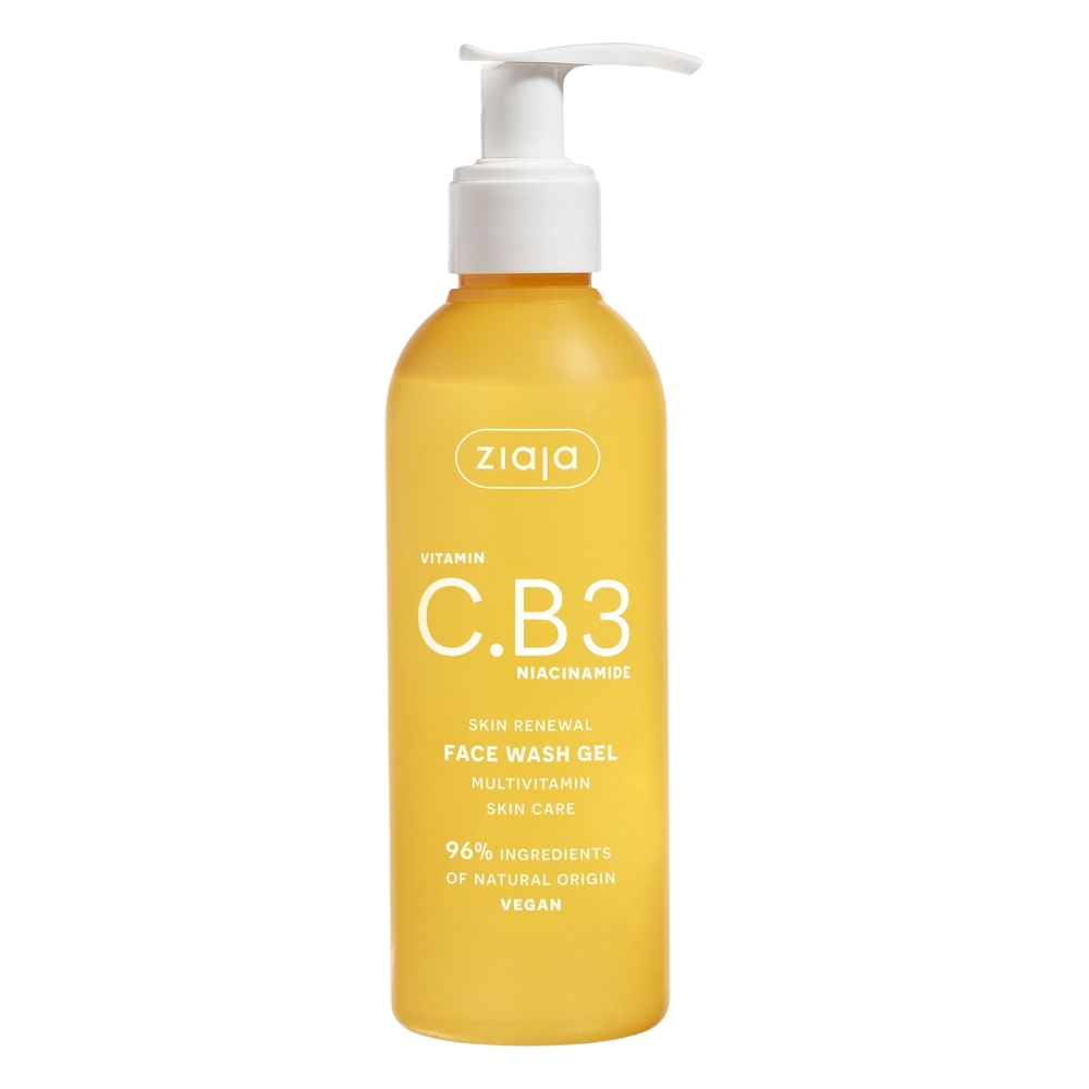 Ziaja Vitamina C.b3 Niacinamide Gel Detergente Quotidiano Per Il Viso 190 Ml