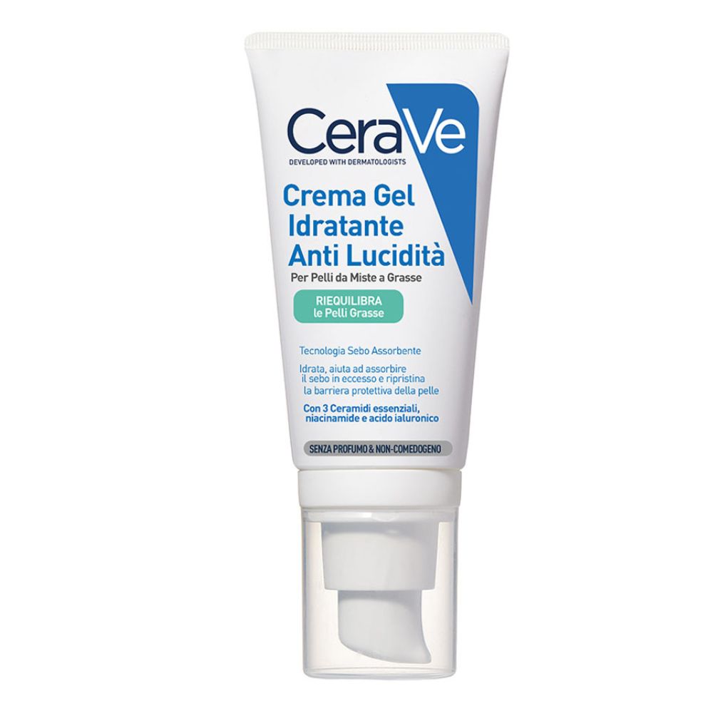 CeraVe Gel-Crema Idratante Oil Control per Pelle Mista e Grassa 52 ml