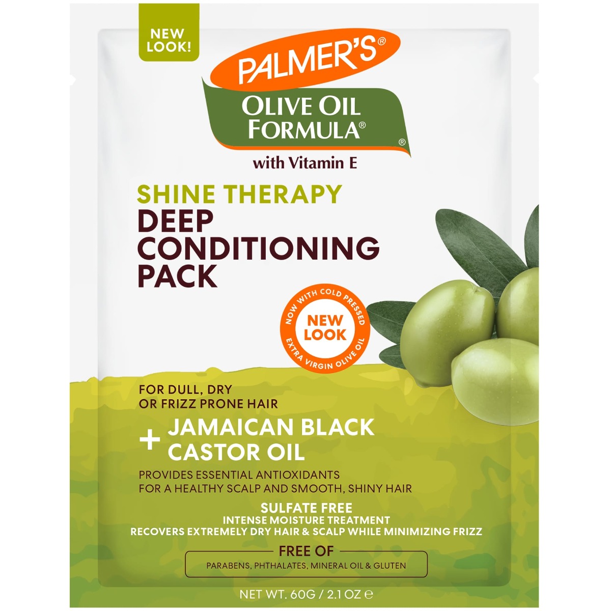 Palmer's Olive Oil Formula Kuracja odżywcza do włosów na bazie olejku z oliwek 60 g