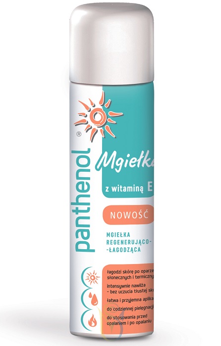 Panthenol, Mgiełka regenerująco-łagodząca z witaminą E