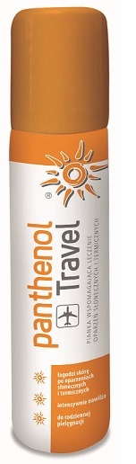 Panthenol Travel, Pianka wspomagająca leczenie oparzeń