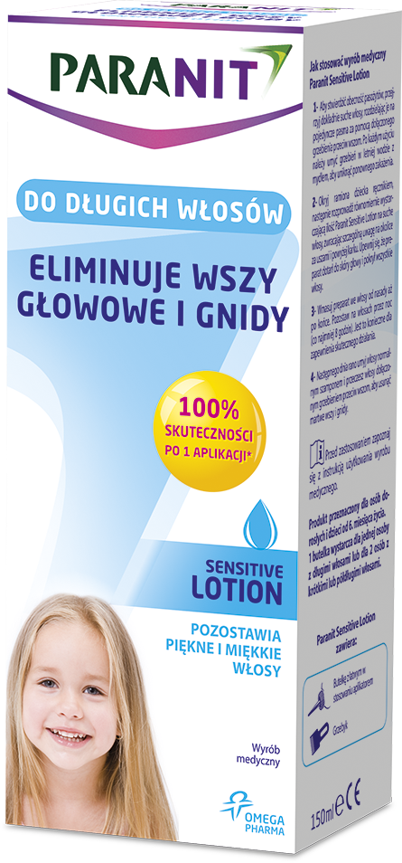 Paranit Sensitive Lotion Likwidujący Wszy i Gnidy