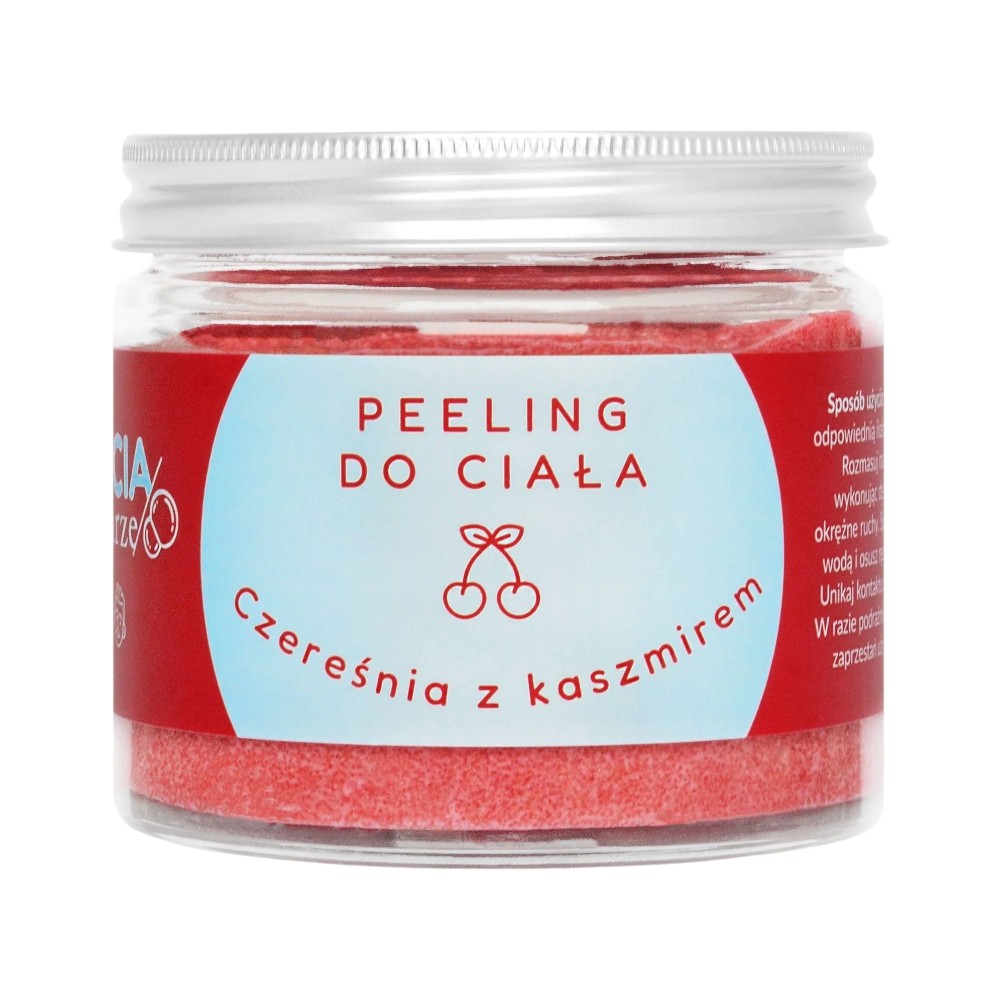 Bracia Mydlarze Peeling do ciała Czereśnia z kaszmirem