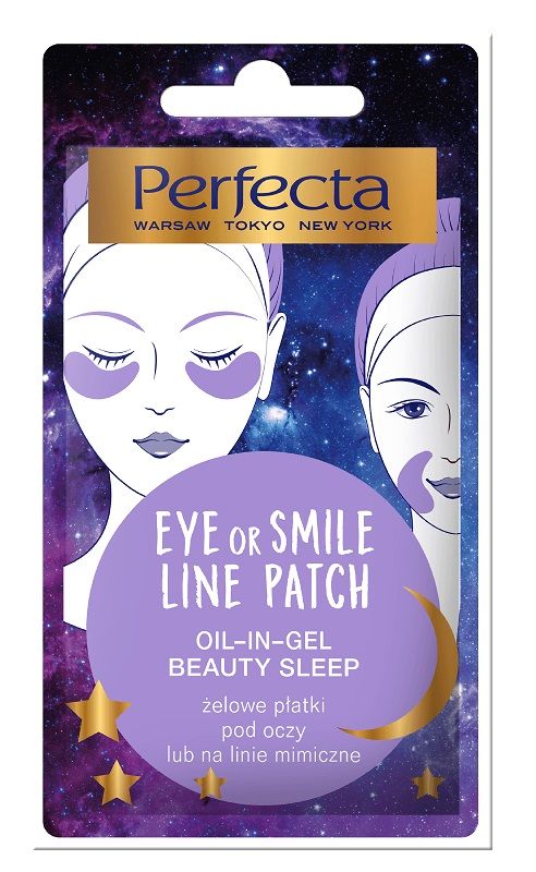 Perfecta Eye or Smile Line Patch, żelowe płatki pod oczy lub na linie mimiczne