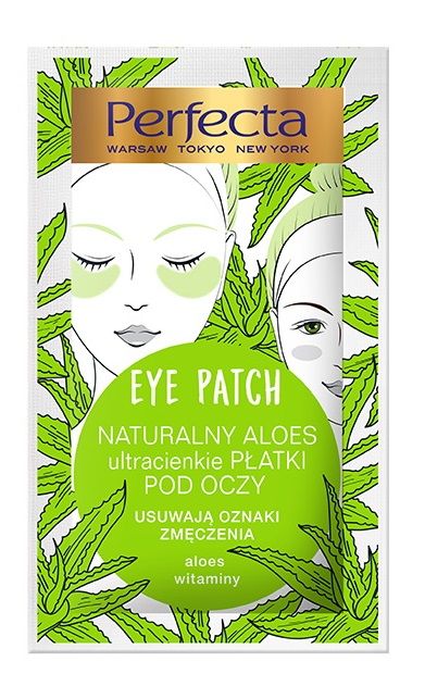 Perfecta Eye Patch, naturalny aloes ultracienkie płatki pod oczy