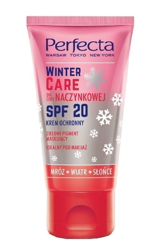 Perfecta Winter Care Krem ochronny do twarzy, Cera naczynkowa 50 ml